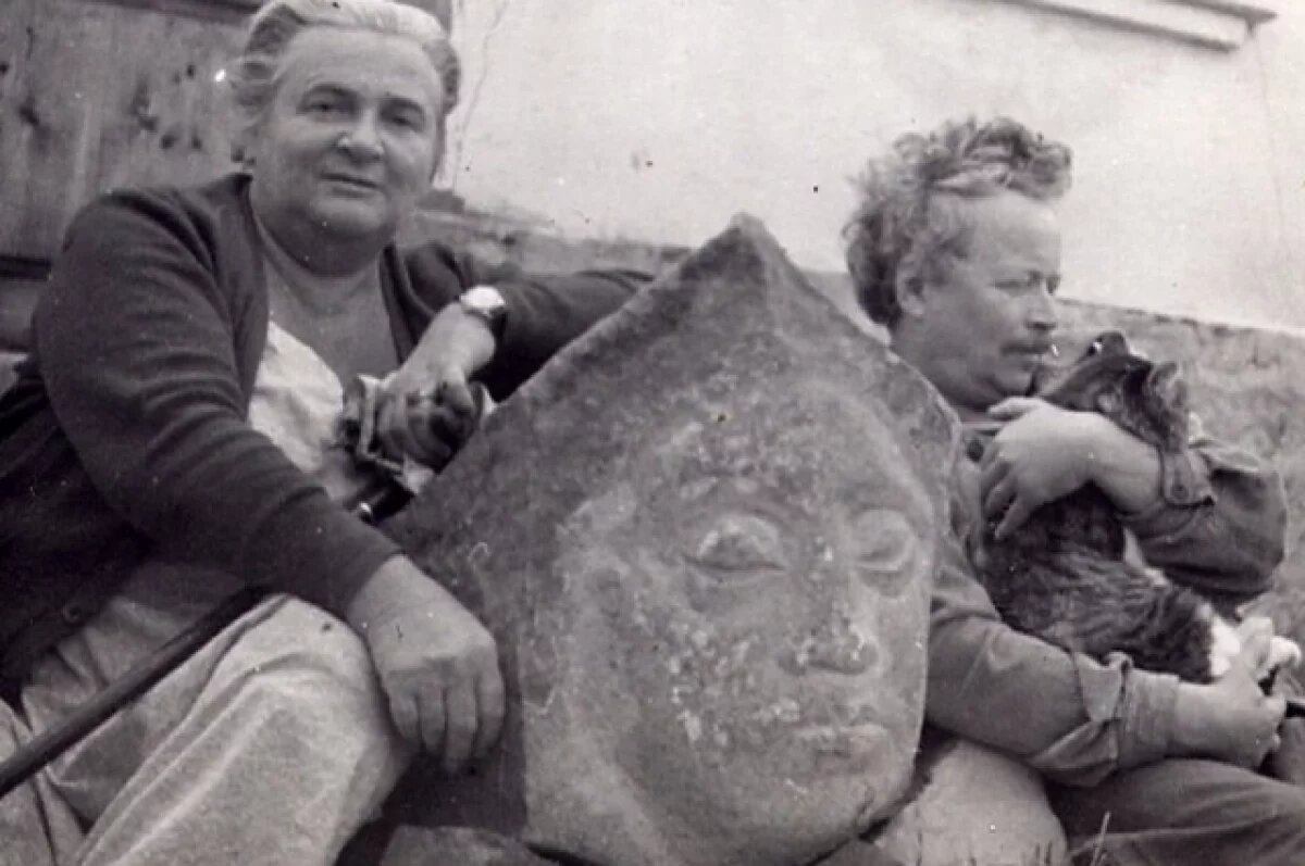    Супруги - Ариадна Арендт и Анатолий Григорьев - вместе прожили почти 45 лет