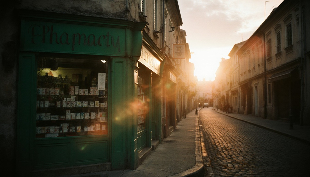 Почему аптеки предпочитают зелёный цвет, а стоматологии — голубой? Нейросеть.