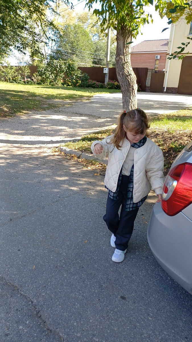 возвращаемся из школы