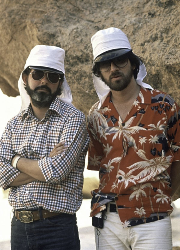 Талантливые люди в Тунисе на съёмках фильма "Индиана Джонс: В поисках утраченного ковчега"
