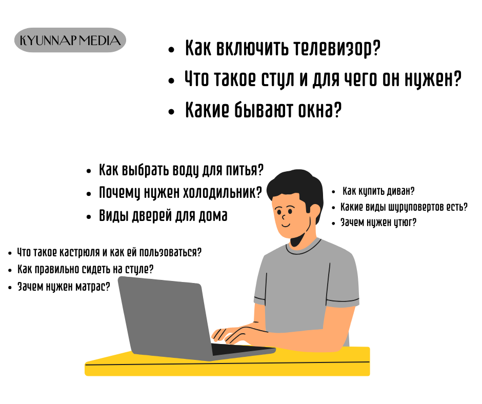 Никому не нужные темы для статей, которыми переполнен интернет. 