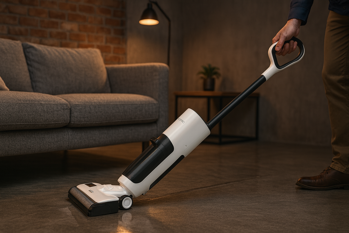 Вертикальный моющий пылесос для дома