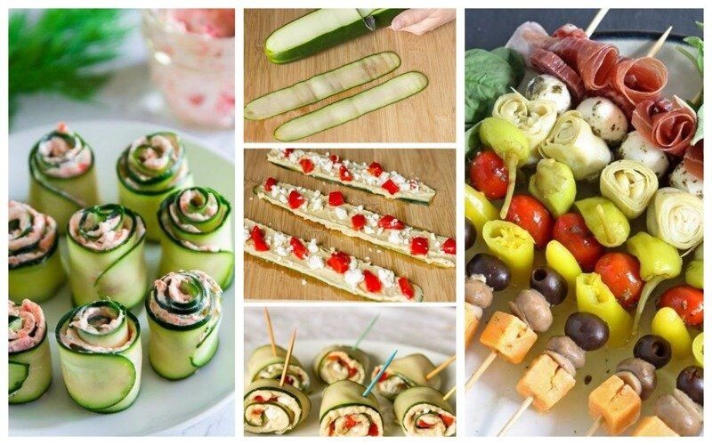 Рецепты легких закусок на праздник: быстро, вкусно и красиво