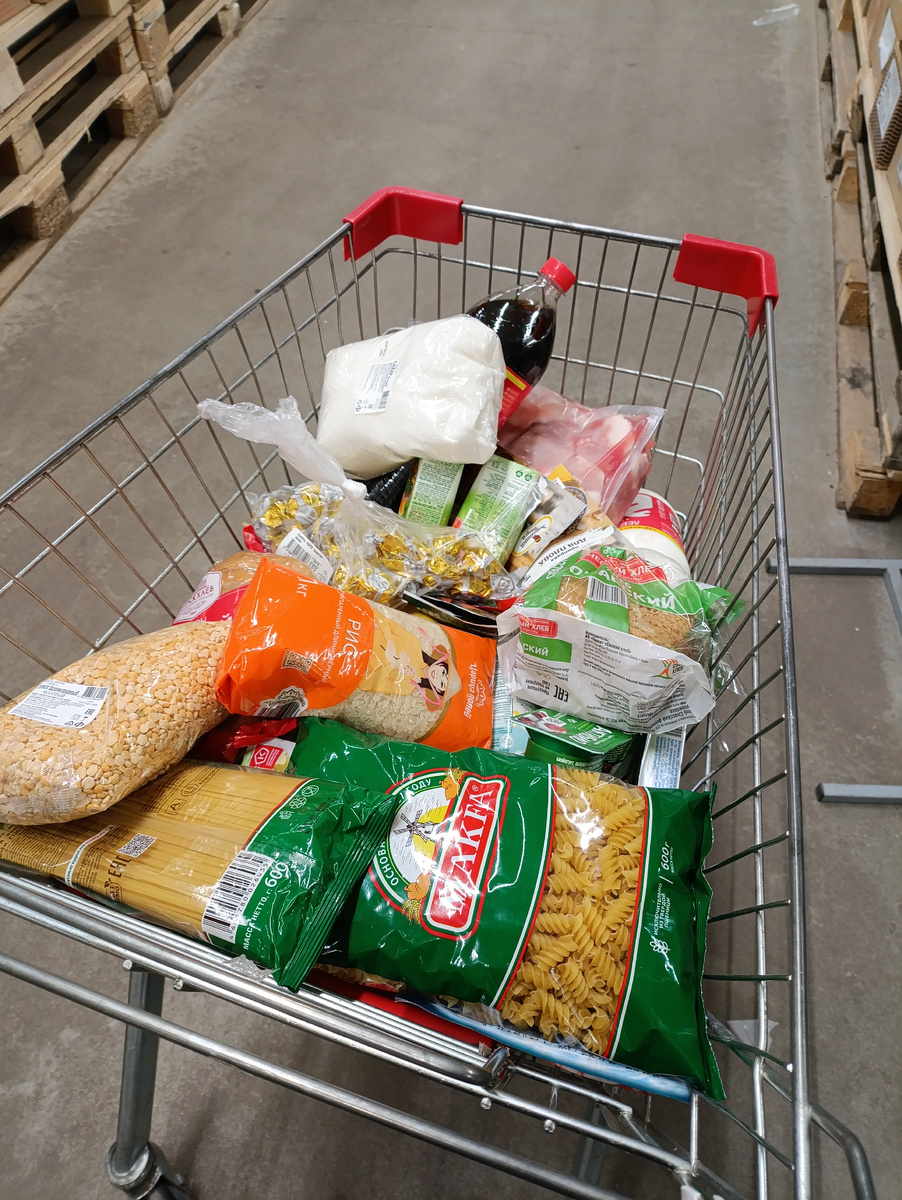 Наша корзина с продуктами