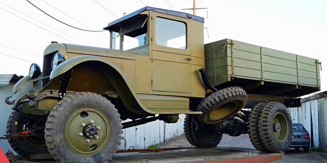 Первый советский серийный полноприводной грузовик - ЗИС-32. Как сложилась его судьба