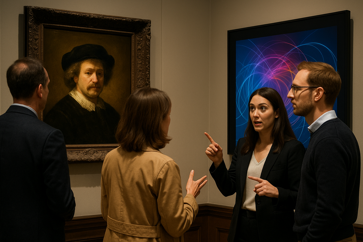 Музей, сгенерированный в артифике