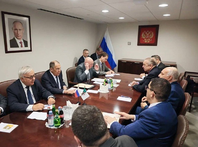 Russian and Algerian delegations