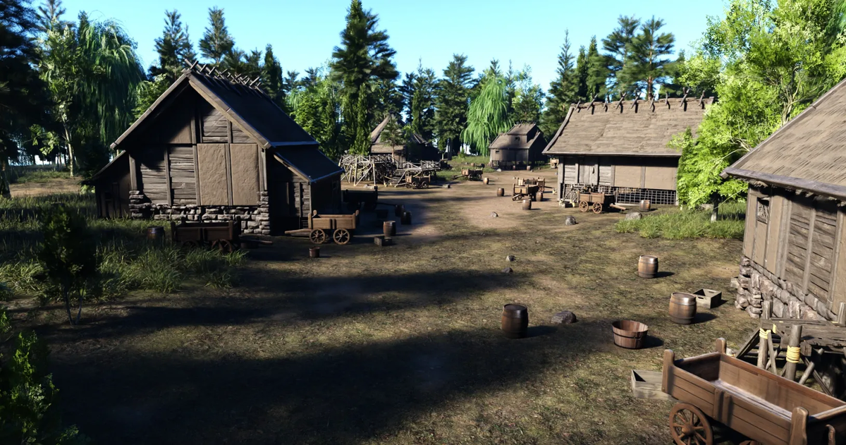 Окружение созданное с помощью World Creator 2025.1