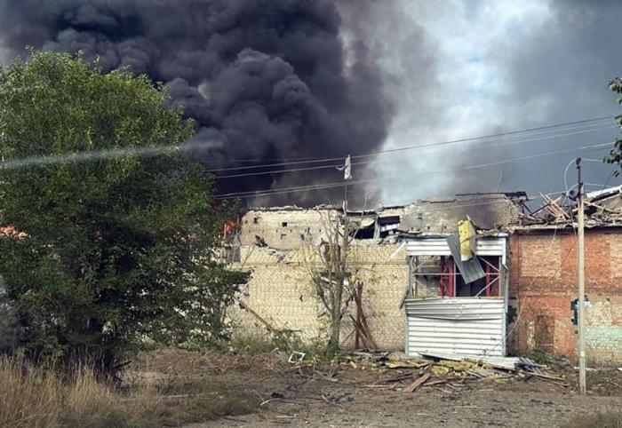 Последствия ударов по целям на Донбассе за последние сутки, источник Телеграм-канал Хроники Гераней