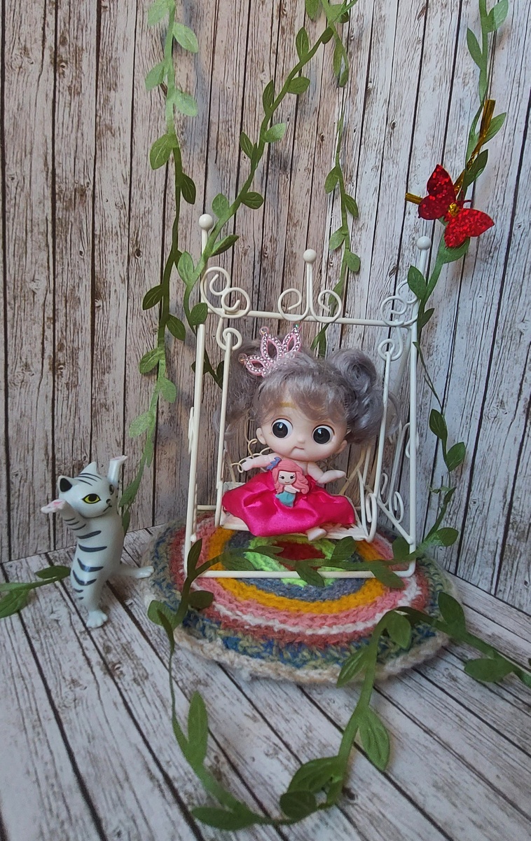 Кот Филимон и принцесса Алиса. Фото автора канала.