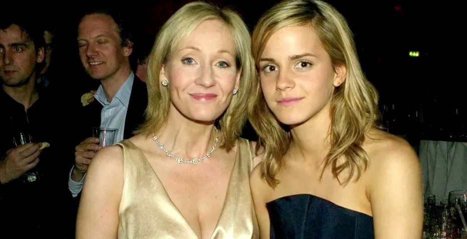 Дж.К. Роулинг и Эмма Уотсон