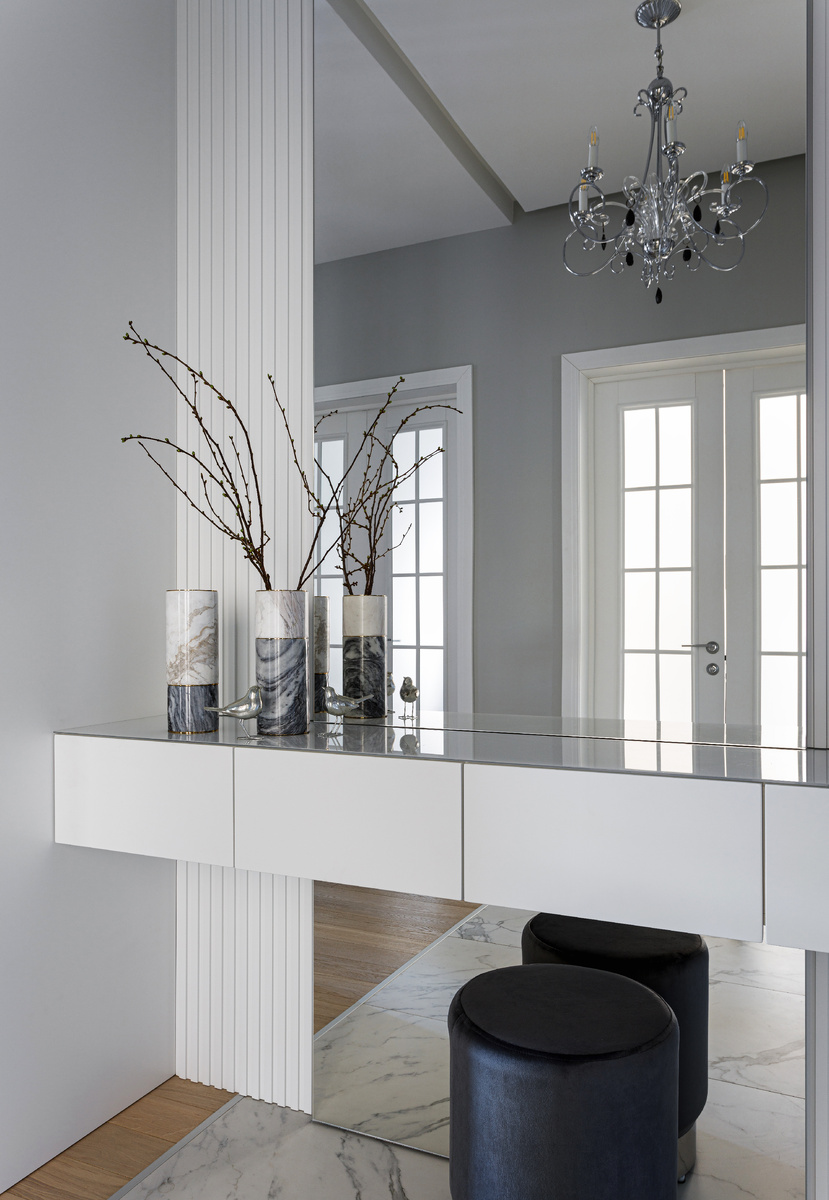 Двери DORIAN.RU коллекции BELVEDERE, модель 55 в реализованном проекте дизайнера Пасынкокой Марии