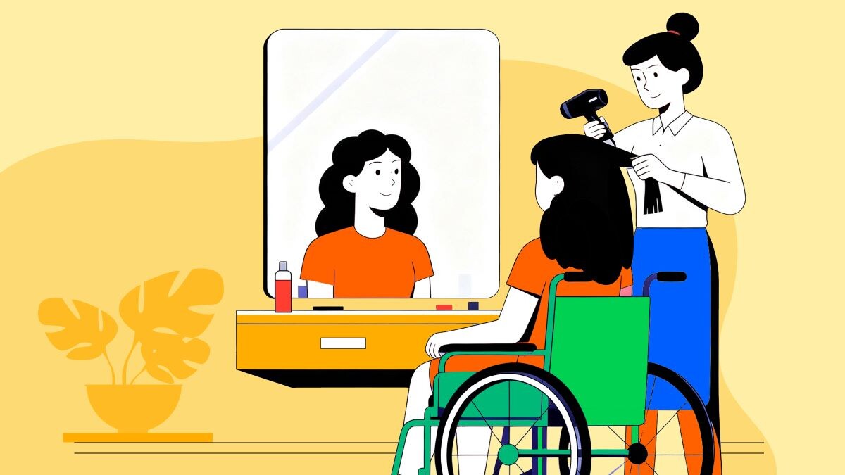 Салоны красоты должны бать оснащены хотя бы элементарной доступной средой: пандусами на входе, подходящими по ширине дверными проёмами