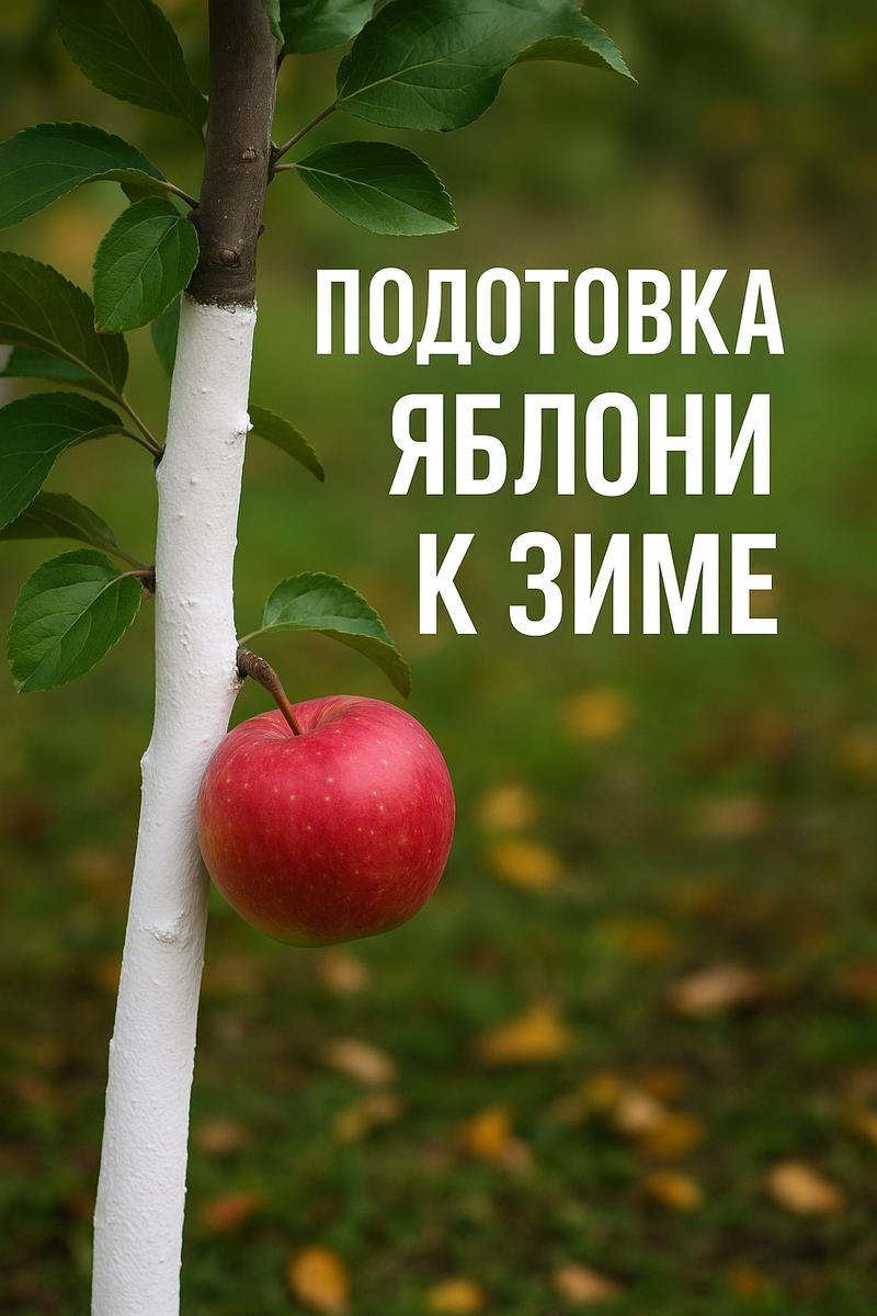 Подготовка яблони и груши к зиме