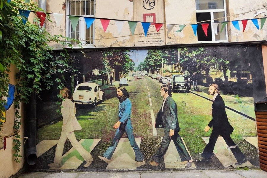 Фреска Abbey Road