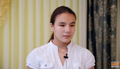 Кадр из видеоанкеты Алсу.