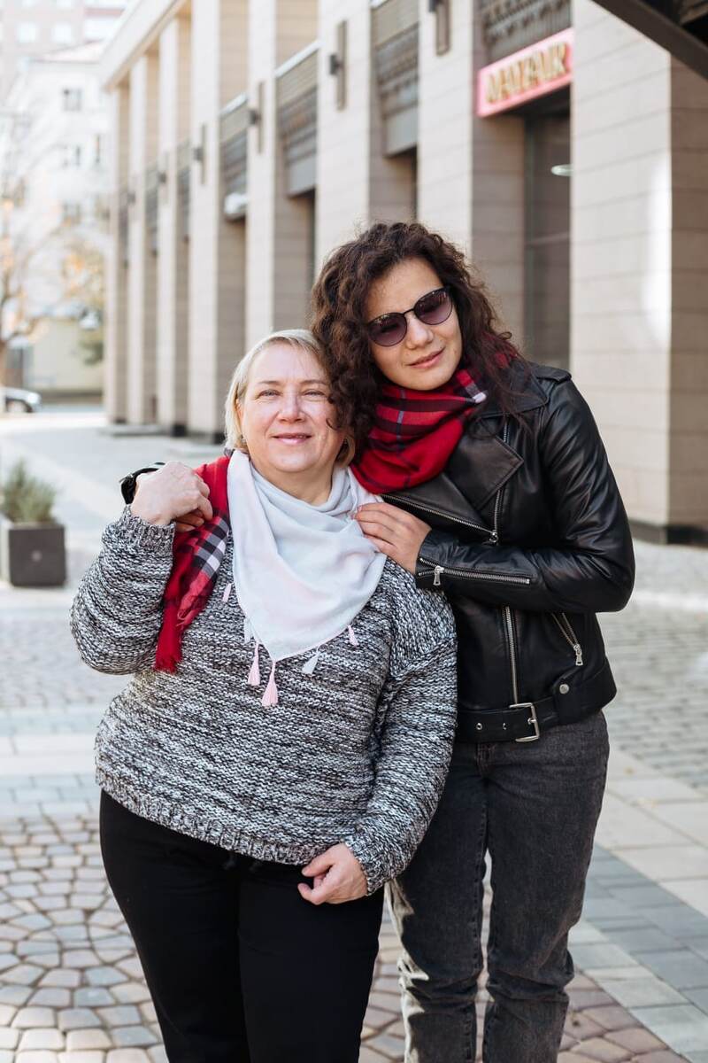 Людмила и Алсу. Мама и дочь.