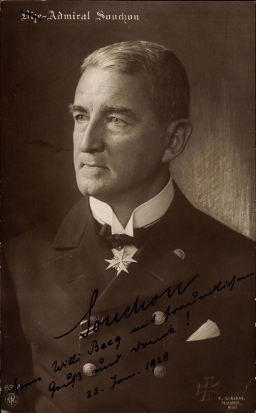 Адмирал Вильгельм Сушон. Тот случай когда роль личности в истории сложно переоценить.