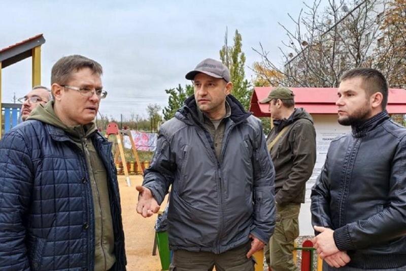    Telegram-канал Артема Жоги. Полпред президента в УрФО Артем Жога в Донбассе