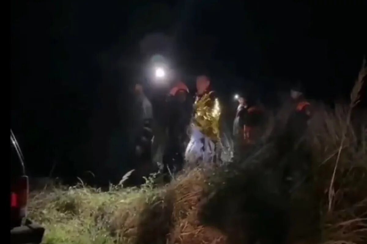    Великолучанина спасли из канавы после ночной поездки на скутере