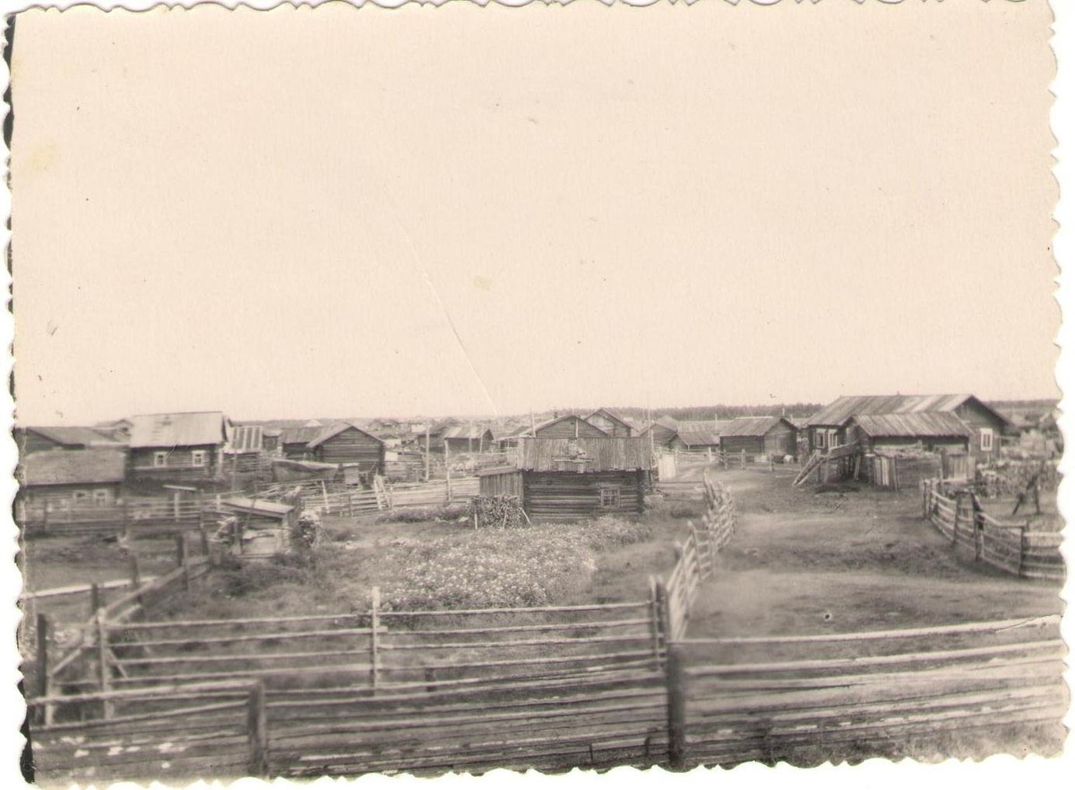 Деревня Щекурья.Начало тракта.