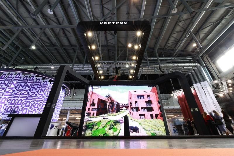    Фото в материале пресс-службы «КОРТРОС» / Футуристический павильон