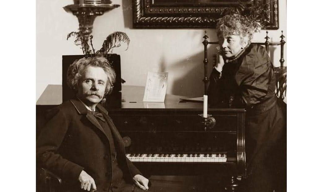 Эдвард Григ и Нина Григ