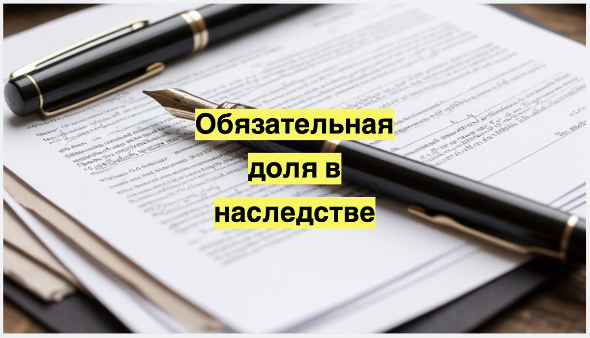 Обязательная доля в наследстве