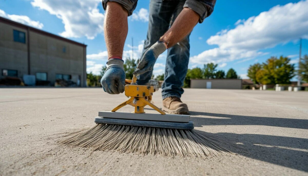    Почему в России бетон заглаживают, а в США специально расчёсывают щёткой: по какой причине у нас так не делают