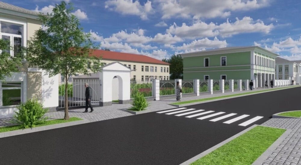    Проект нового здания на улице Воскресенской. Фото: Администрация г. Калуги