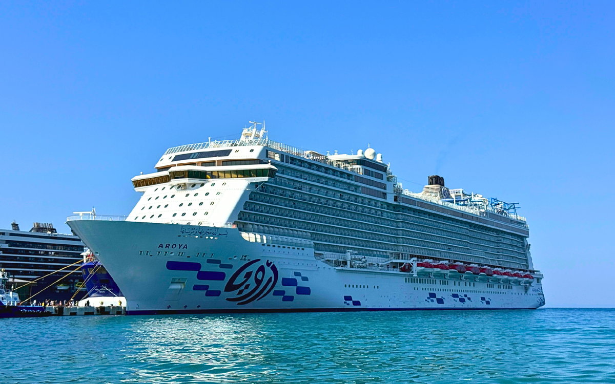 Aroya в порту Кушадасы (Турция)