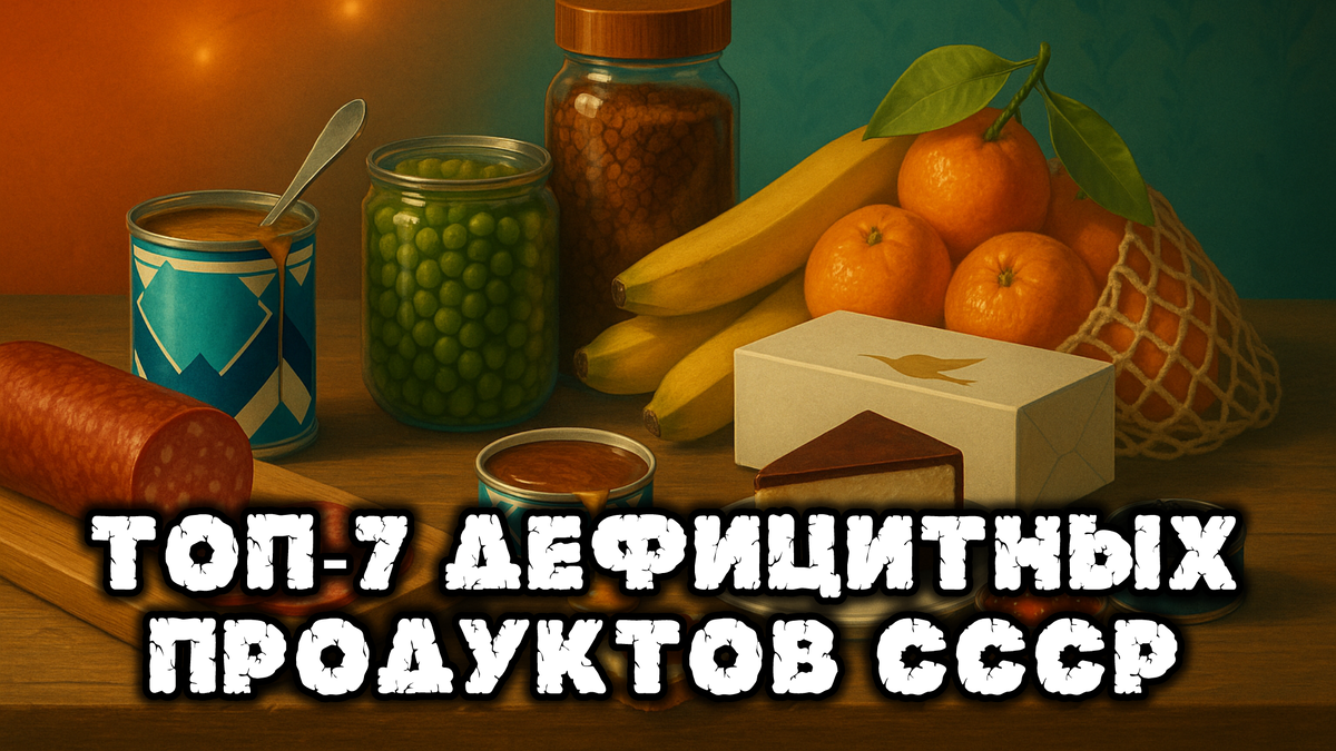 Топ-7 Дефицитных Продуктов Эпохи СССР 