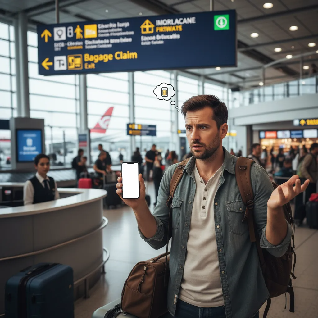 Не всегда в новой стране интуитивно понятно куда идти, чтобы оформить сим карту.