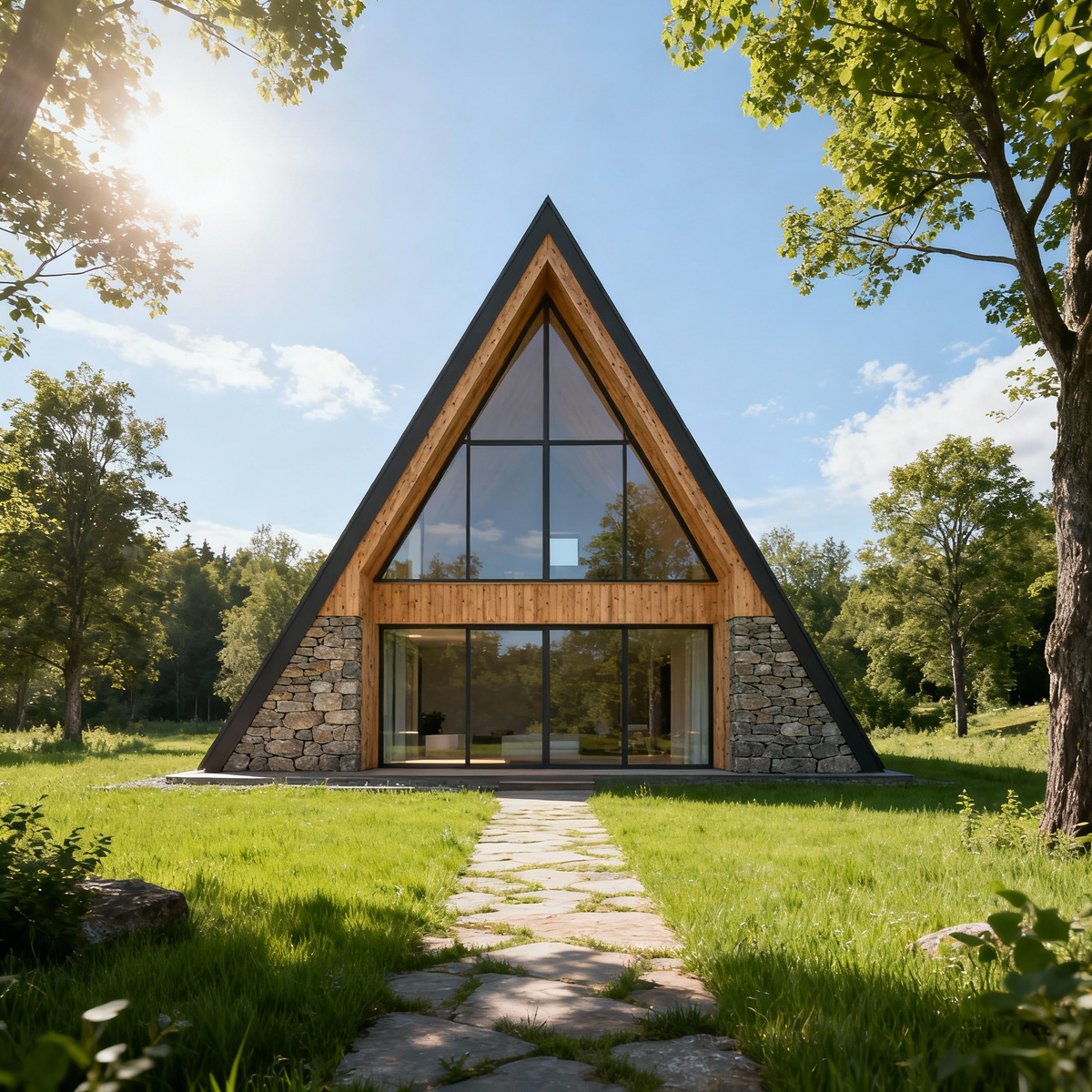 а-фрейм дом