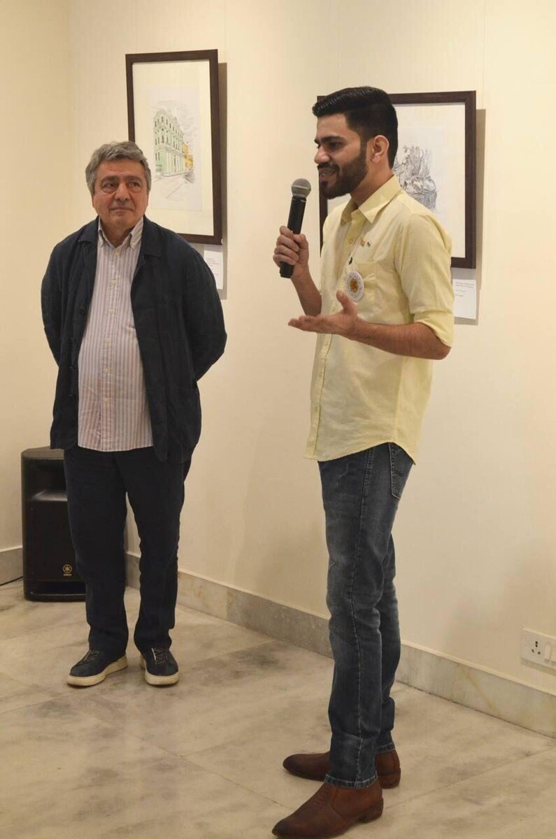 Ашот Джазоян и Мина Нишант Кумар. Фото: РИА Новости