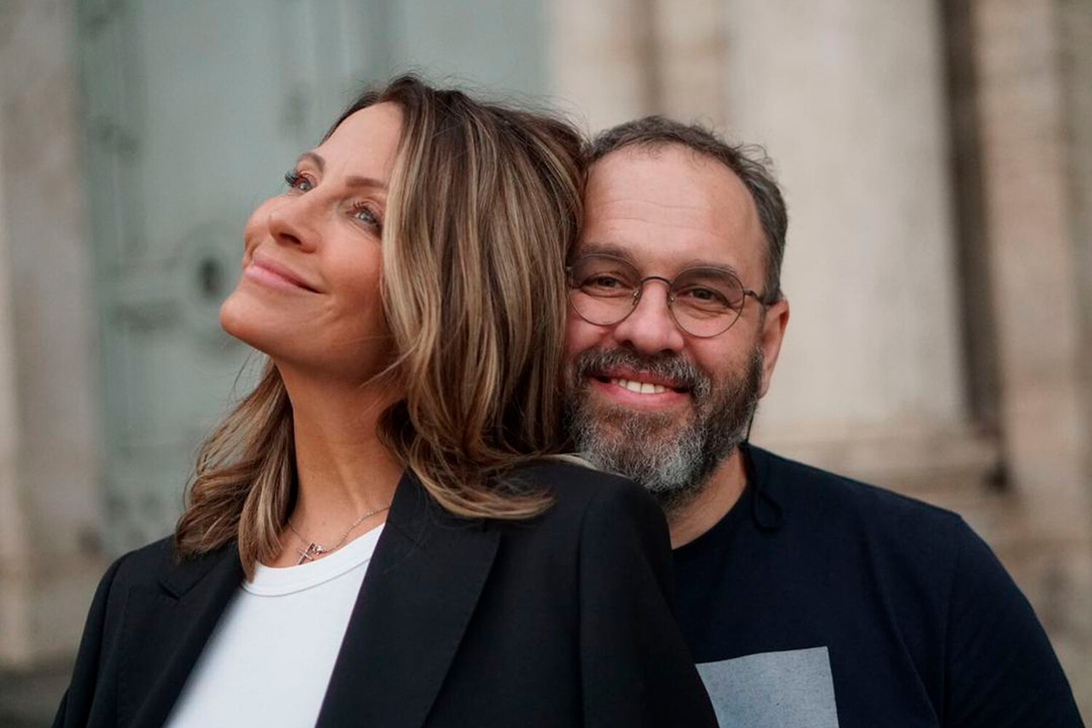 Евгения Крюкова и Сергей Гляделкин