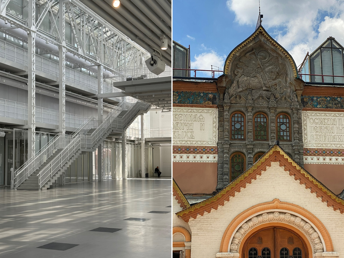 Фото автора канала. ГЭС-2 и рекордсмен по негативным отзывам - Третьяковка.