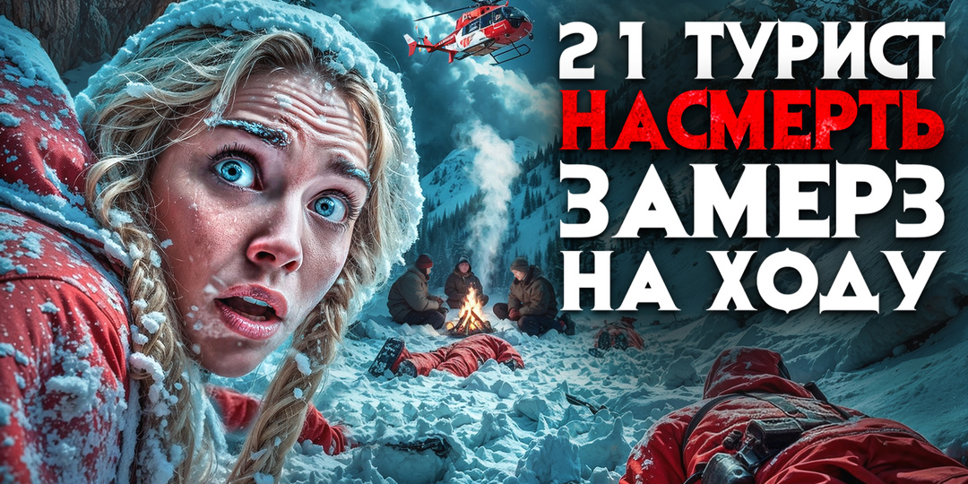Туристы стояли как столбы в снегу по всему склону. Массовая гибель туристов на маршруте к Черному морю