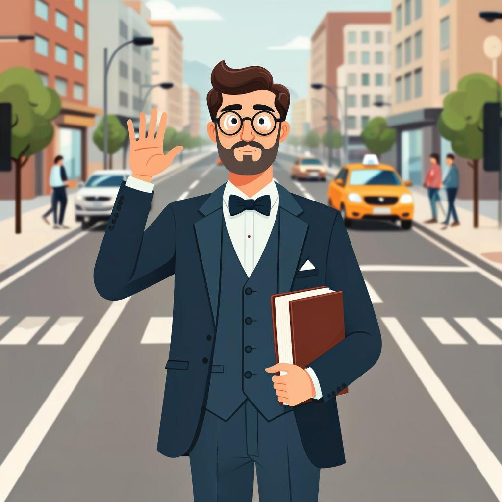 "— Если ты такой умный, почему твое такси стоит в пробке, а мой лимузин — нет?