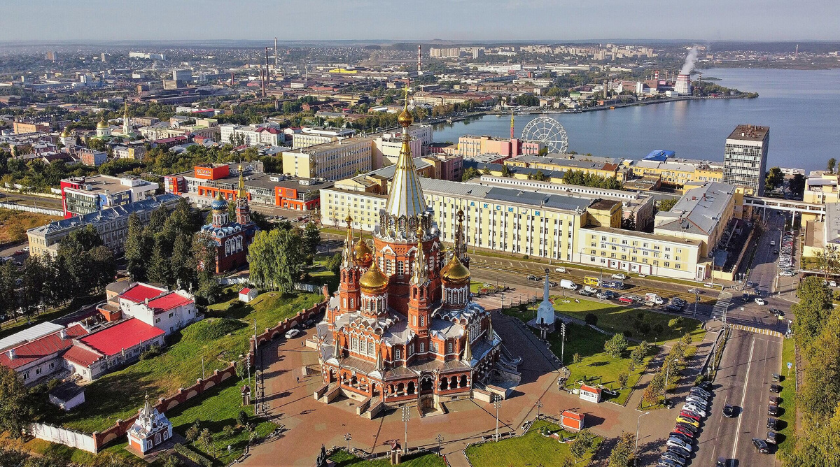 Ижевск. Авторство: Vyacheslav Bukharov. Собственная работа, CC BY-SA 4.0, https://commons.wikimedia.org/w/index.php?curid=93964240