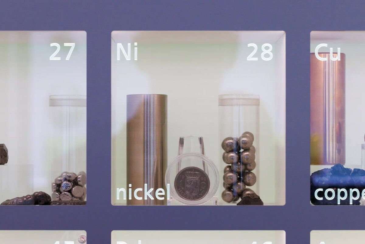 Форпост Северо-Запад / Санкт-Петербургский Горный музей / Интерактивная периодическая таблица Менделеева / Никель