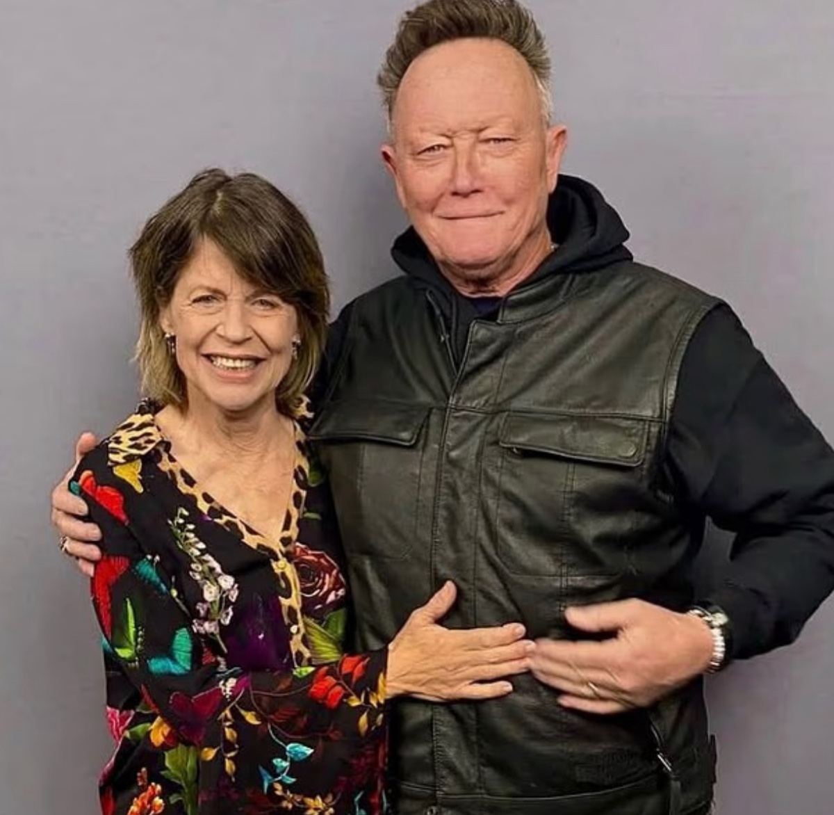    Линда Хэмилтон и Роберт Патрик в ЛондонеСоцсети Роберта Патрика