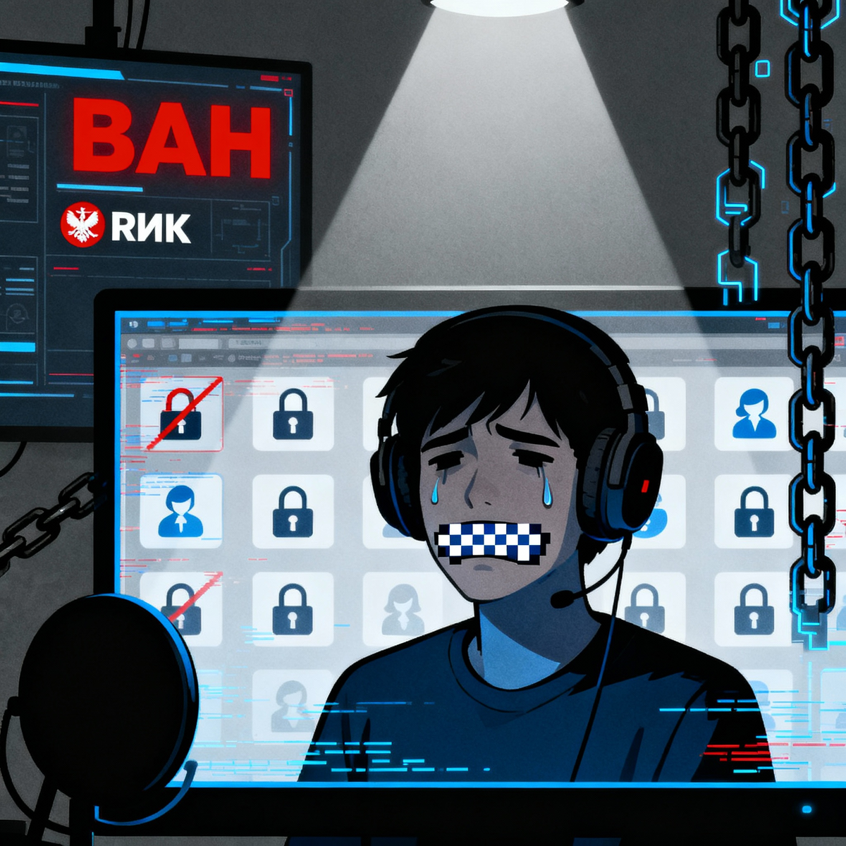 Стримеры и блогеры под угрозой штрафов за нецензурную лексику