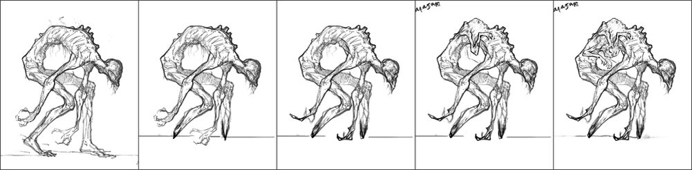 Стадии роста мутанта