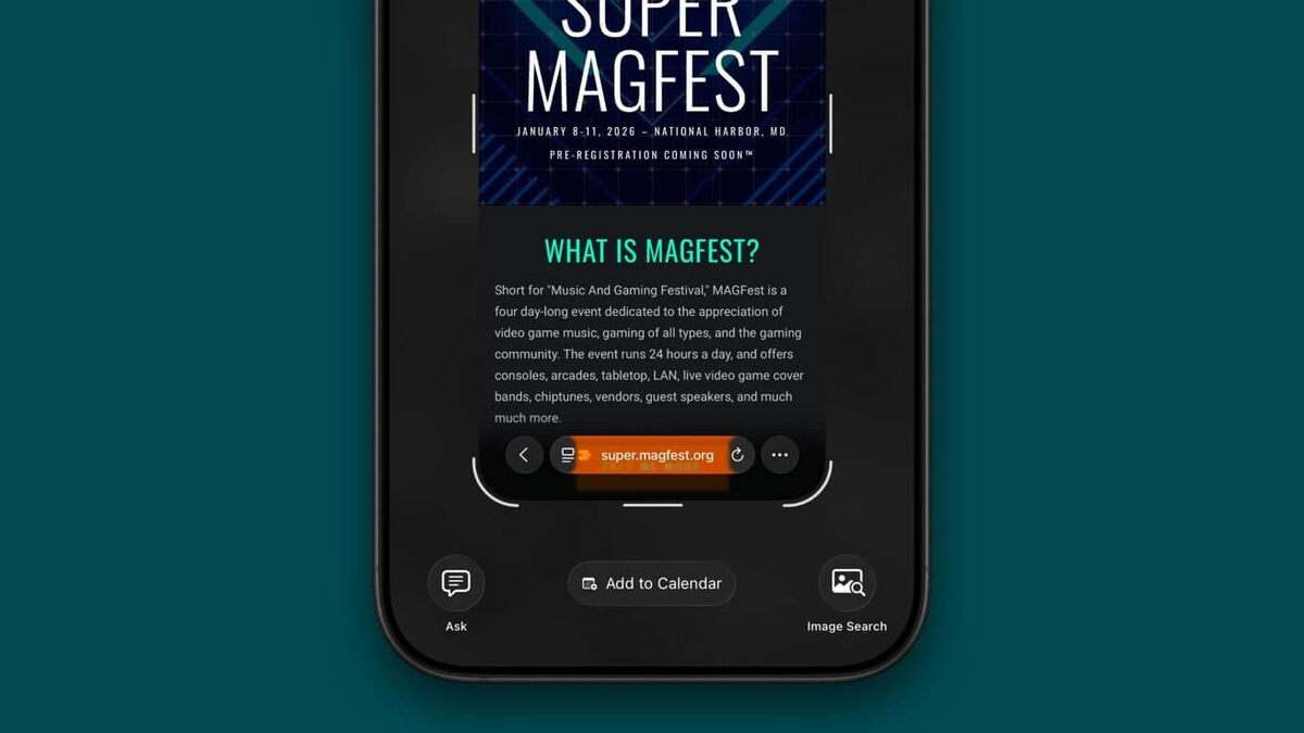    Поиск по скриншотам через Apple Intelligence работает даже в России. Изображение: appleinsider.com