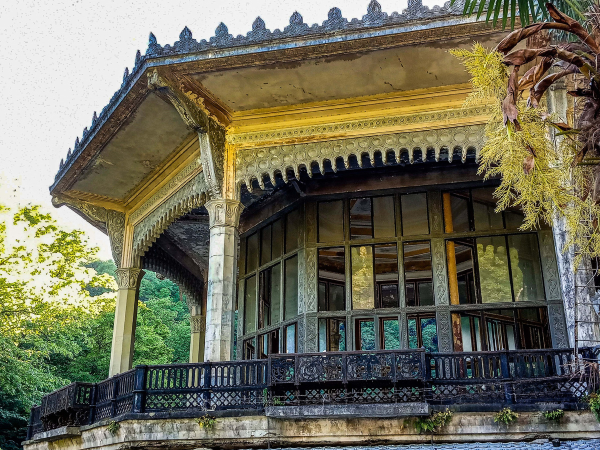 Так выглядела платформа Псырцха до начала реставрации