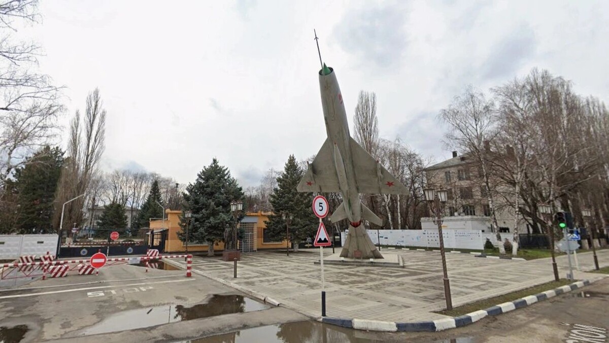    КПП Армавирского военного авиационного училища. Фото: www.google.com/maps