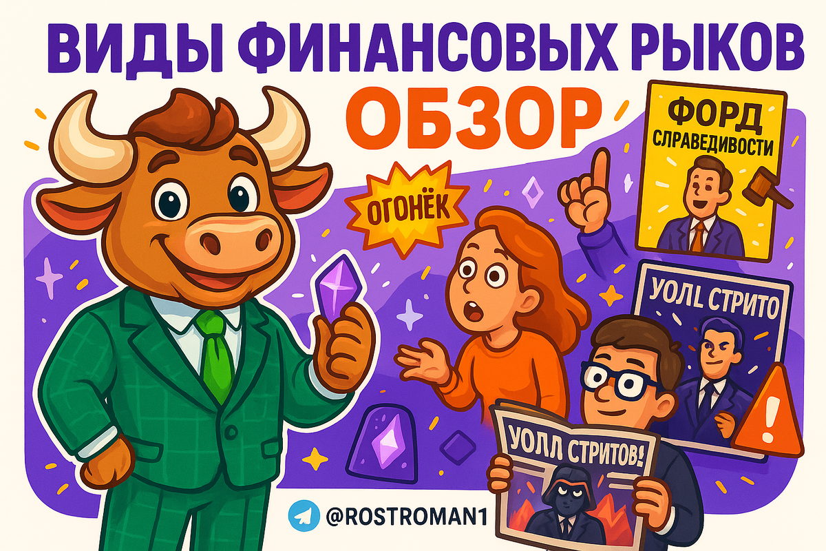    Виды финансовых рынков: 7 ловушек, из-за которых инвесторы теряют всё РоСТ | Роман о Системном Трейдинге