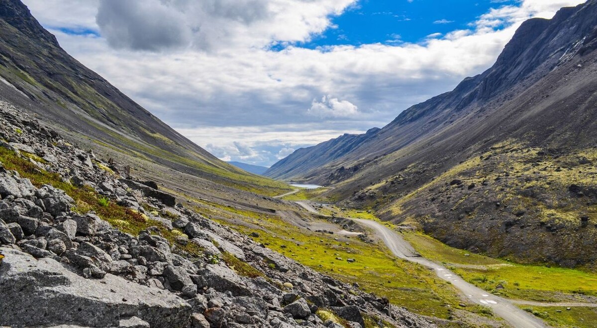 Вид на тундру