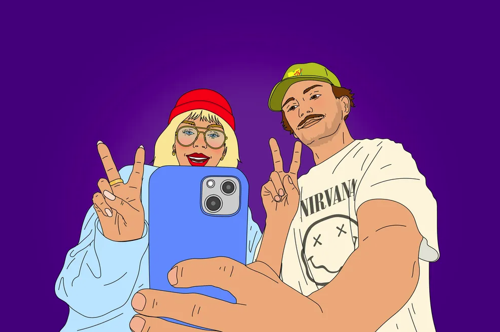 Кепки и мир — почему миллениалы так часто выглядят отвратительно на селфи. По крайней мере, по мнению поколения Z © Анна Руппрехт для ZEITmagazin
